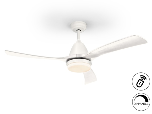 Aspas Потолочный вентилятор с освещением белый DIM от интернет-магазина IDODOM.RU