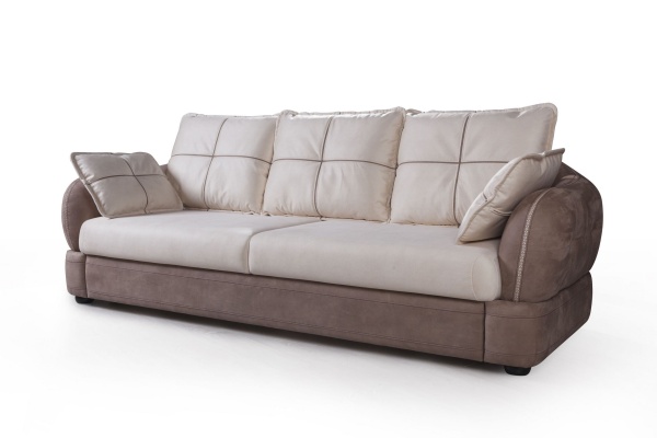 Napoli (Неаполь) диван-кровать прямой, замша от интернет-магазина IDODOM.RU