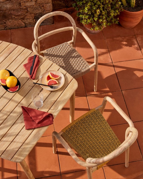 Обеденный стол Sheryl 90x90 от интернет-магазина IDODOM.RU