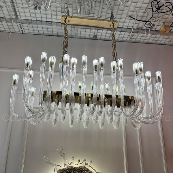 Люстра Cloyd AEDA C32 / шир. 120 см - золото (арт.11667) от интернет-магазина IDODOM.RU