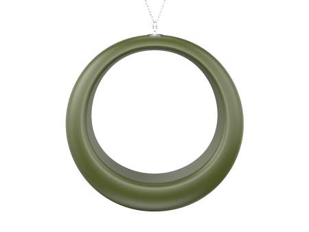 Арт-объект Moon Olive green