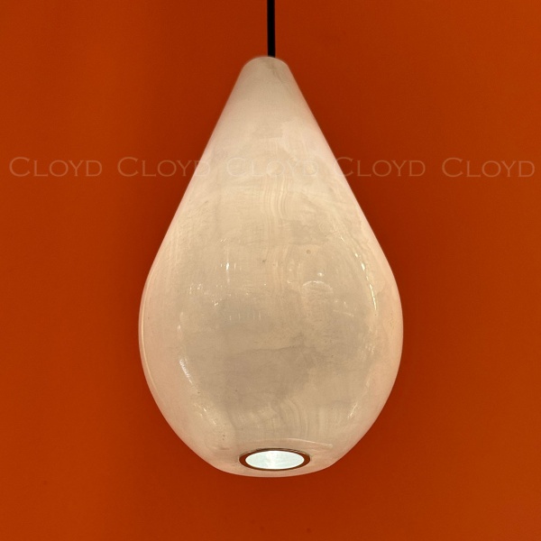 Подвесной светильник Cloyd NIXUS-D P1 / Ø8 см - кварц - латунь (арт.12625) от интернет-магазина IDODOM.RU