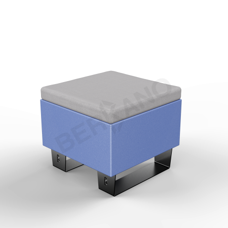 Скамейка Brick 60 Wave Blue, Gray