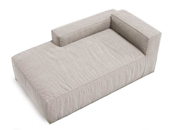 Модуль диван Фри оттоманка 115-P - Эконом микровелюр