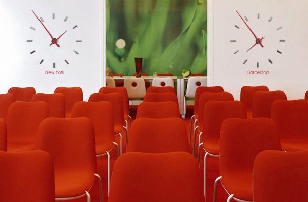 Часы Tacon L 12 хром-красный от интернет-магазина IDODOM.RU