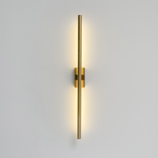 Бра Cloyd LINEAS-B W1 / выс. 60 см- 4000K - латунь (арт.20219) от интернет-магазина IDODOM.RU