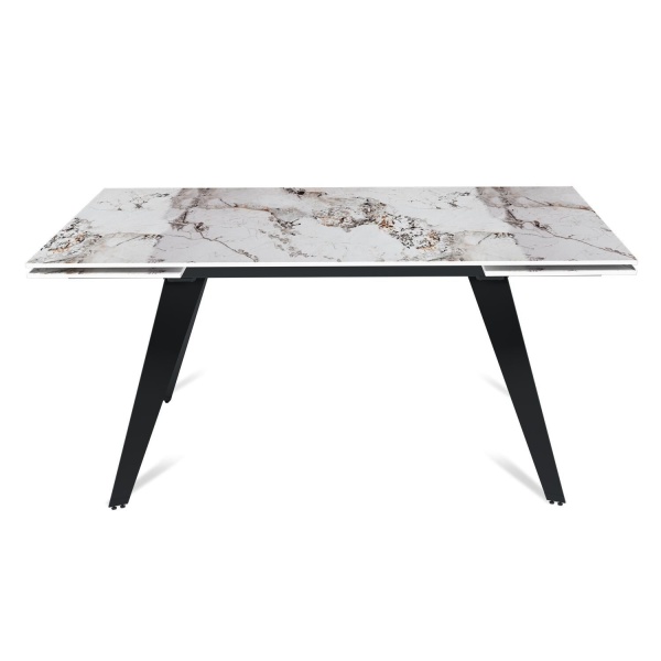 Стол раскладной Rhein (160+40+40), керамика глянцевая Top Pandora от интернет-магазина IDODOM.RU