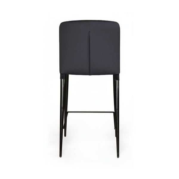 Стул полубарный Albert, бархат серый 27 /опора конус от интернет-магазина IDODOM.RU