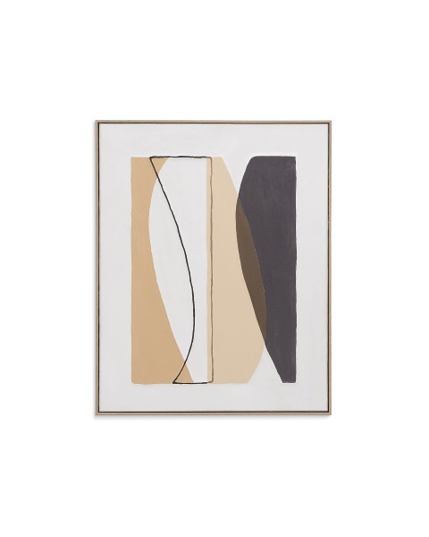 Картина Zay с коричневыми геометрическими фигурами, 80 x 100 см от интернет-магазина IDODOM.RU