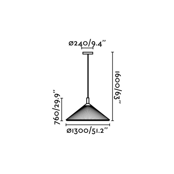 Подвесной светильник Saigon-In ø130 слоновая кость от интернет-магазина IDODOM.RU