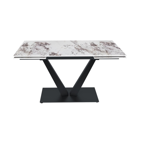 Стол раскладной Malibu (140+40+40), керамика глянцевая Patagoniya от интернет-магазина IDODOM.RU