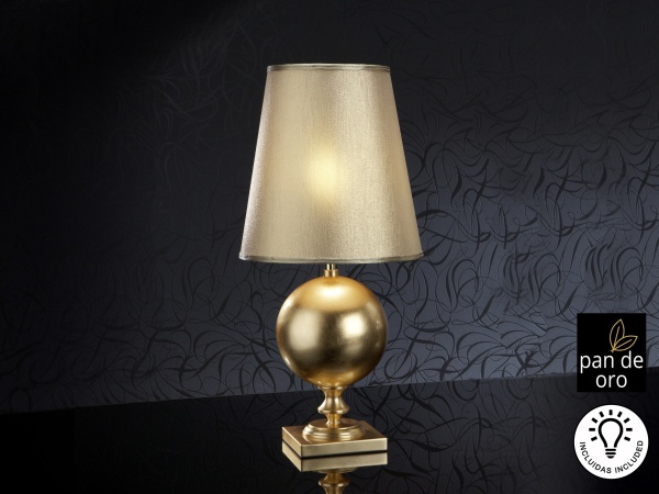 Настольная лампа Terra золотая от интернет-магазина IDODOM.RU