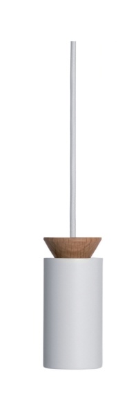 Подвесной светильник Triana белый/дуб