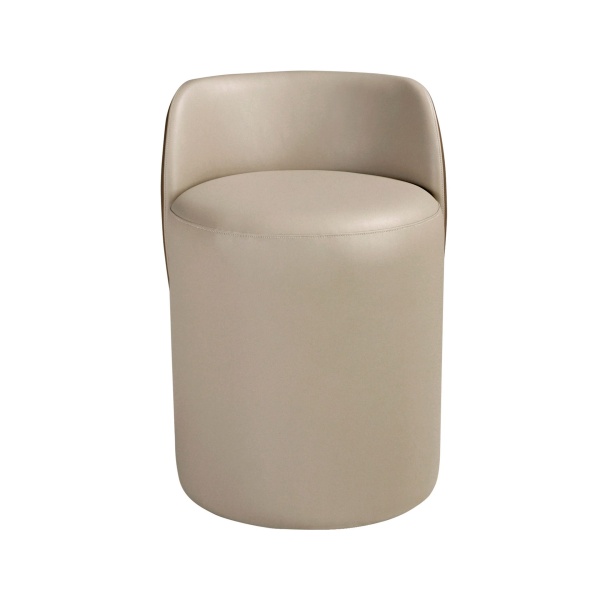 Пуф 5187 из экокожи в норковом и коричневом цветах от интернет-магазина IDODOM.RU