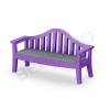Скамейка Province Deep Violet, Gray