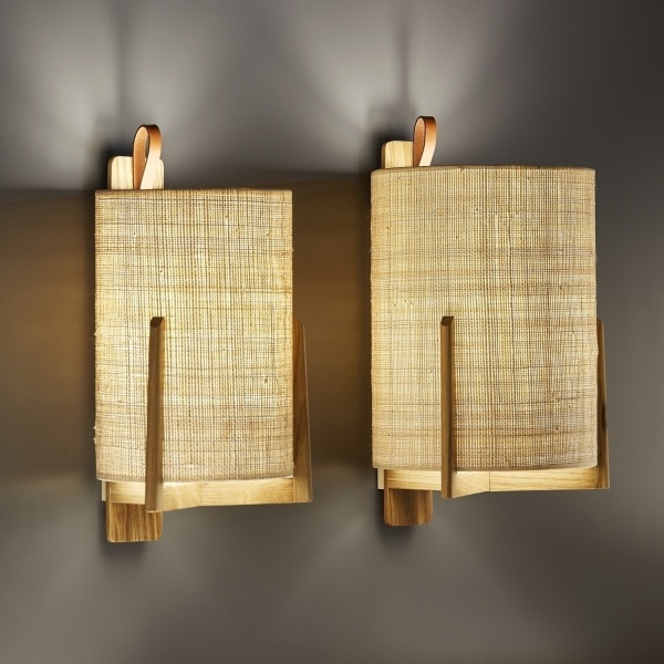 Бра Greta натуральный дуб/saguran от интернет-магазина IDODOM.RU