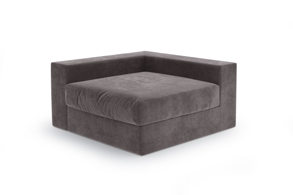 Модуль диван Элизиум угловой - Эконом микровелюр