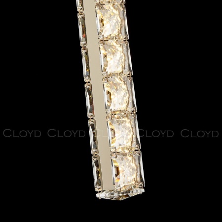 Подвесной светильник Cloyd ELATA P1 / выс. 55 см - золото (арт.11560) от интернет-магазина IDODOM.RU