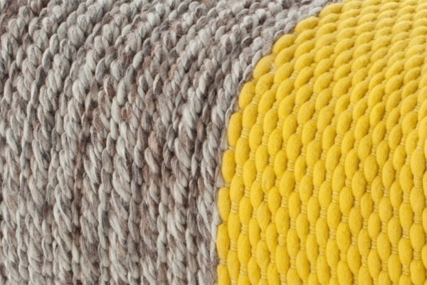 Пуф Mangas Space Plait Yellow от интернет-магазина IDODOM.RU