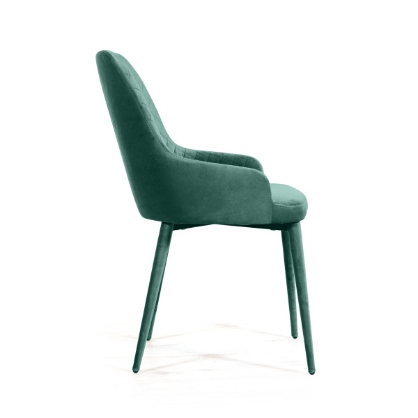 Стул Douglas ромб, бархат зеленый 19 от интернет-магазина IDODOM.RU