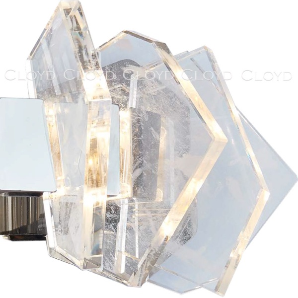 Бра Cloyd FRANZEN W1 / шир. 35 см - хром (арт.20446) от интернет-магазина IDODOM.RU