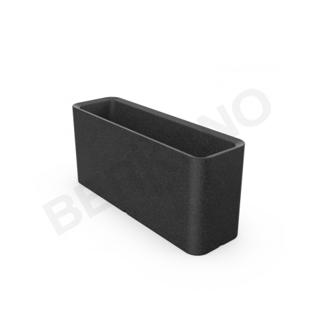 Кашпо Vittorio 40 DB Black Granite