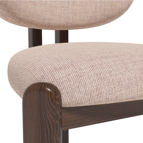 Стул Galloti, дуб патина, рогожка wellton 130 от интернет-магазина IDODOM.RU