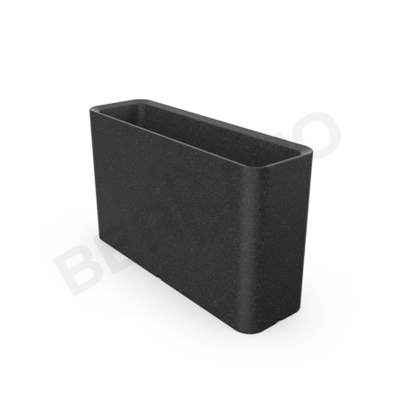 Кашпо Vittorio 53 DB Black Granite