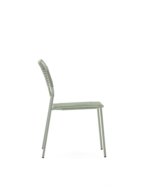 Уличный стул Talaier из шнура и оцинкованной бирюзовой стали от интернет-магазина IDODOM.RU