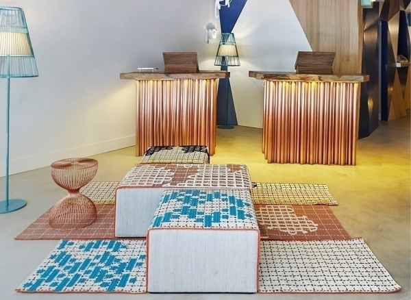 Пуф большой Bandas A Pink от интернет-магазина IDODOM.RU