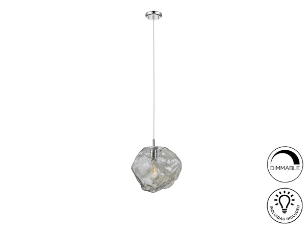 Подвесной светильник Petra Ø27 1L E27 хром от интернет-магазина IDODOM.RU