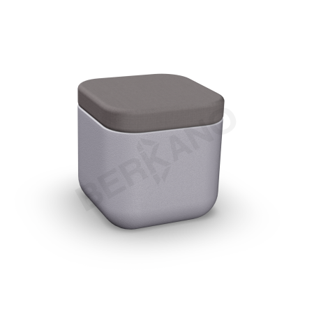 Пуф Grace Concrete Gray, Graphite