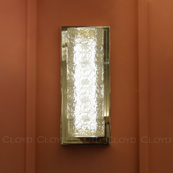 Бра Cloyd ESTET W1 / выс. 34 см - золото (арт.20422) от интернет-магазина IDODOM.RU