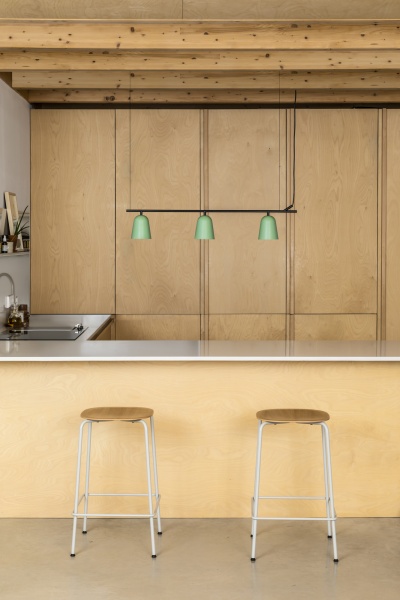 Линейный подвес STUDIO S зеленый 3xE27 от интернет-магазина IDODOM.RU