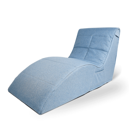 Лежак шезлонг Велле - Хеппи велюр