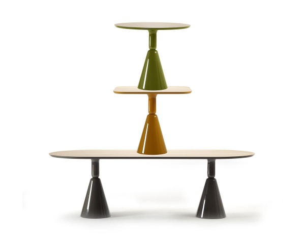 Обеденный стол Pion круглый от интернет-магазина IDODOM.RU