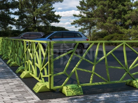 Секционное ограждение BERKANO Snow White от интернет-магазина IDODOM.RU