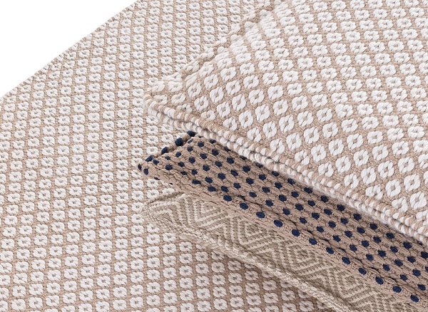 Подушка напольная Nomad Tuareg white от интернет-магазина IDODOM.RU