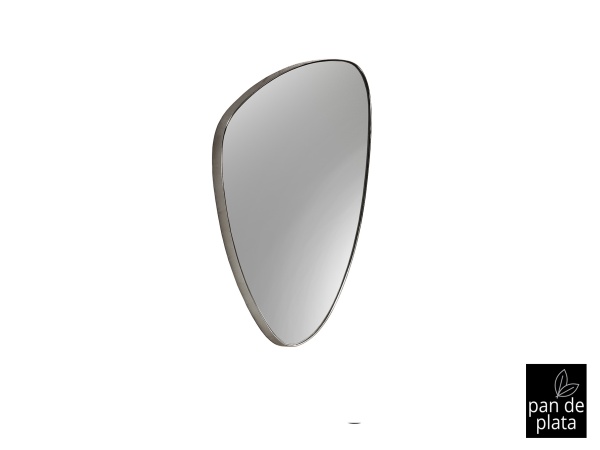 Зеркало треугольное Orio 84х55 серебро от интернет-магазина IDODOM.RU