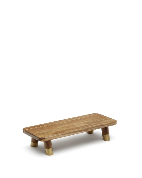 Небольшая сервировочная доска Sataya из 100% древесины акации FSC от интернет-магазина IDODOM.RU