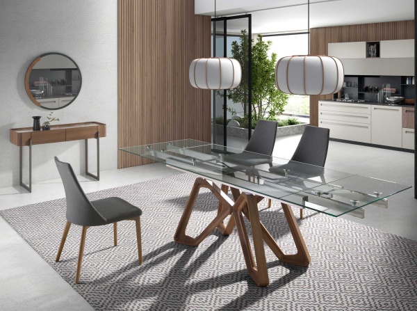 Зеркало настенное 3247/CPMR37 в раме из черной стали от интернет-магазина IDODOM.RU