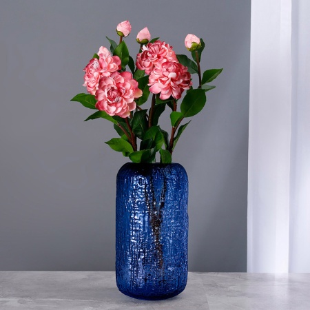 Ваза Cloyd KOWO Vase / выс. 27 см - синее стекло (арт.50020) от интернет-магазина IDODOM.RU