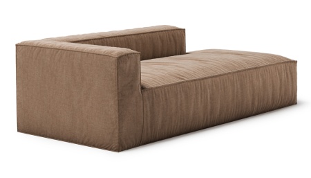 Модуль диван Фри оттоманка 113-L - Эконом микровелюр