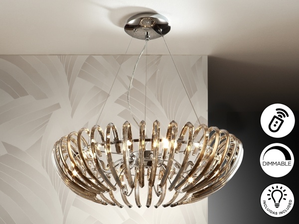 Люстра Ariadna 12L шампань DIMABLE от интернет-магазина IDODOM.RU