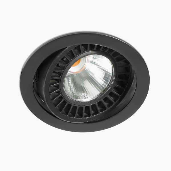 Встраиваемый светильник OPTIC черный  LED CRI95 24-36W 2700K 56є от интернет-магазина IDODOM.RU