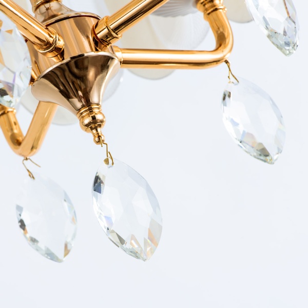 Люстра Cloyd BAHAMA-A C5 / ø50 см - бел.керамика (арт.10689) от интернет-магазина IDODOM.RU