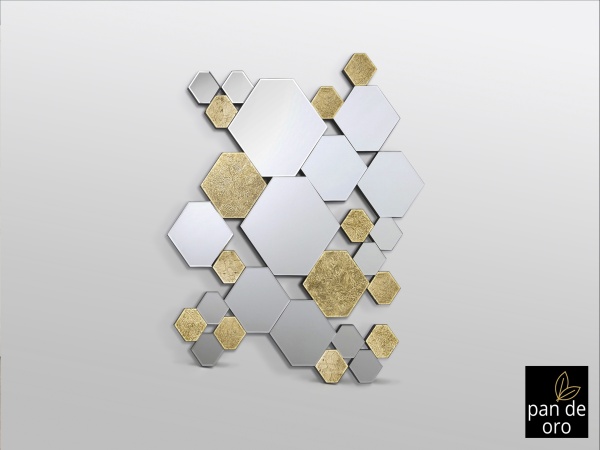 Зеркало Nadia золотое от интернет-магазина IDODOM.RU