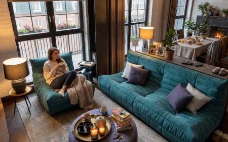 Кресло ДеФранс™️ 1-местное - Mistral шенилл