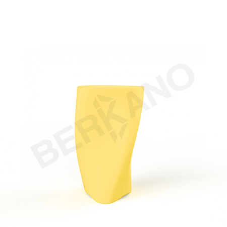 Кашпо Twist 90 DB Yellow