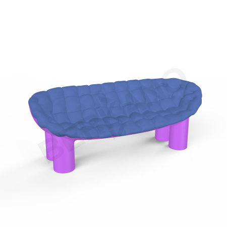 Диван SLON Deep Violet, Navy